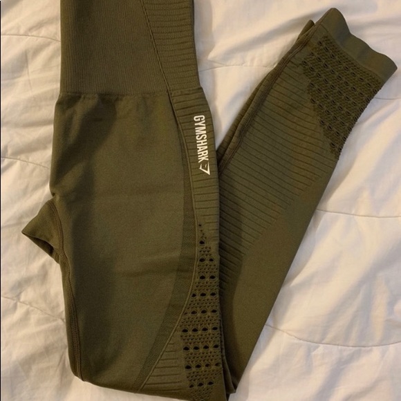 Gymshark Seamless High Waisted Cropped Leggings-S - Picture 2 of 3